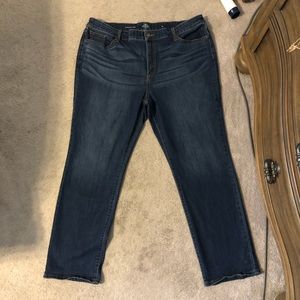 Women’s dark wash jeans